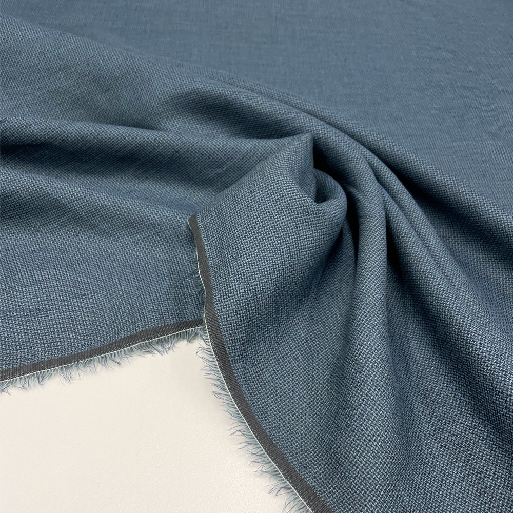 Tissu demi-natté, lin - 2 coloris, Mattia